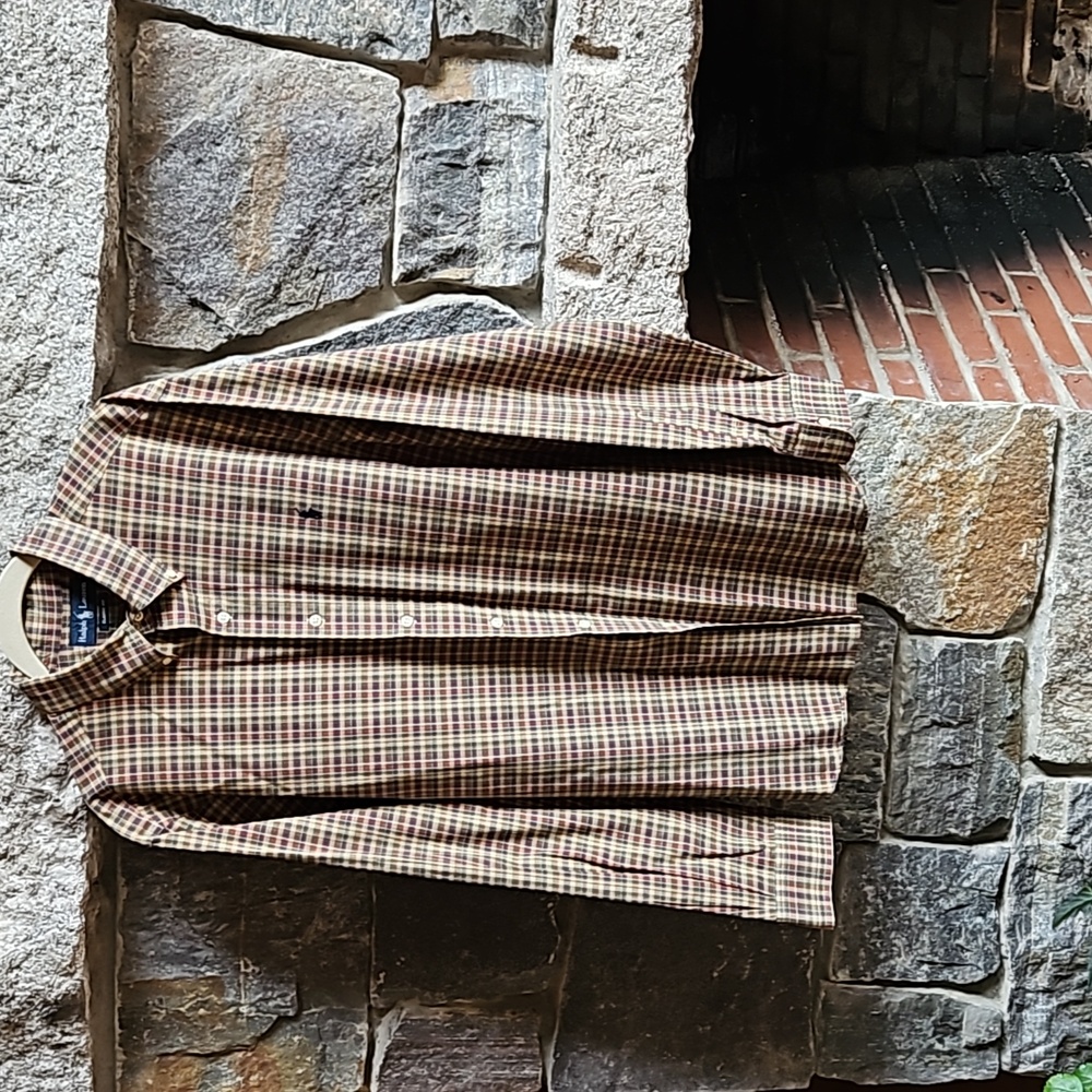 Ralph Lauren size XL multi color button-down shirt